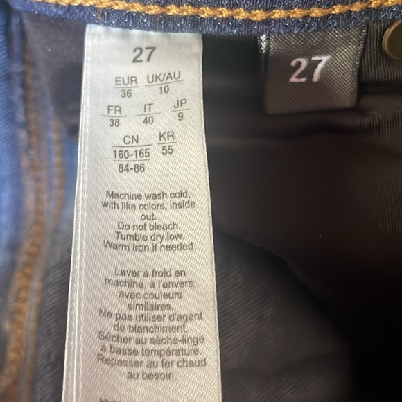 Spanx The Slim-X Straight Jean, size 27 - Picture 5 of 6